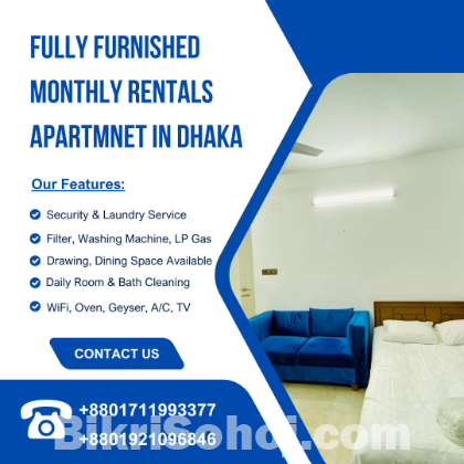 Baridhara 2-Bedroom Furnished Apartment for Rent